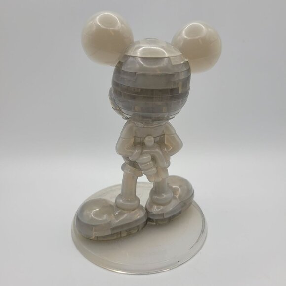 Disney Mickey Crystal Puzzle 3D Gray Layers Vertical Stack Standing Mouse 5 Inch - Picture 4 of 6